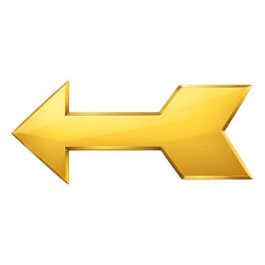 A simple yellow (#EBAA3C) arrow pointing to the right sticker