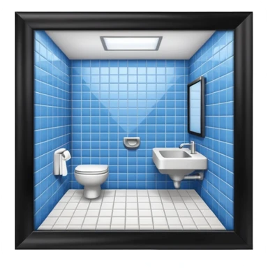 SCHOOL BATHROOM sticker