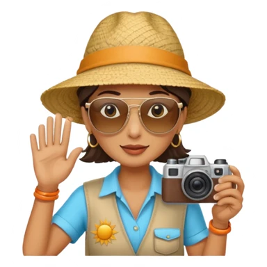 Tourist in Peru sticker