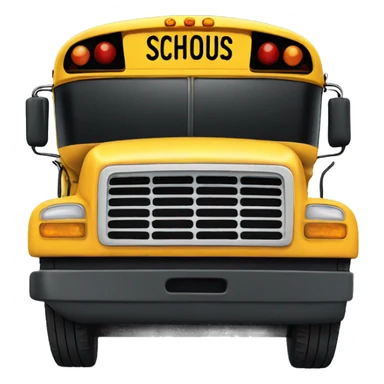 School bus sticker