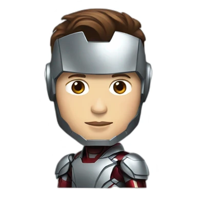 Elon musk with iron man suit sticker
