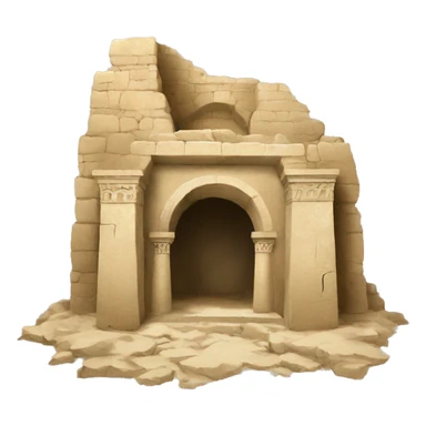 Iraq ruins  sticker