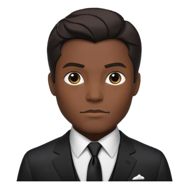 bruce wayne in black suit sticker