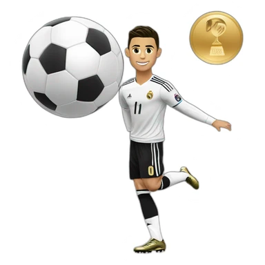 cristiano ronaldo,ballon dor sticker