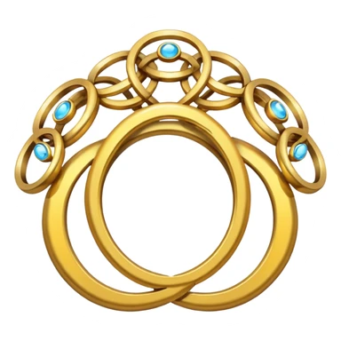 Ten rings sticker
