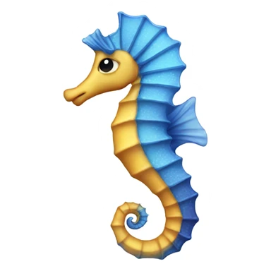 Seahorse sticker
