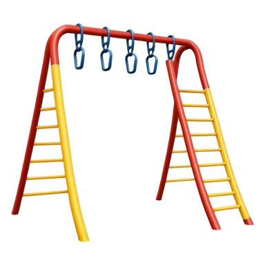 Monkey bars sticker