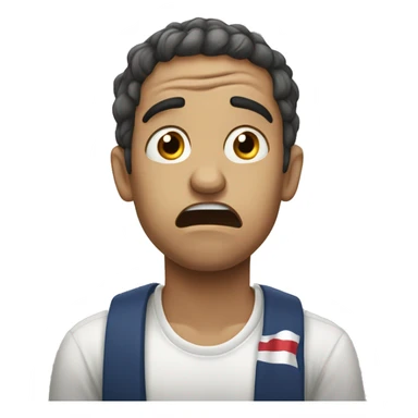 French anguish sticker