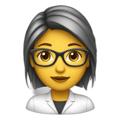 computer programmer Girl sticker