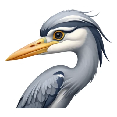 Grey Heron sticker