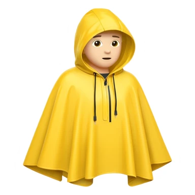rain poncho sticker