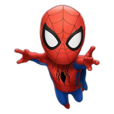 Spider-man cochon  sticker