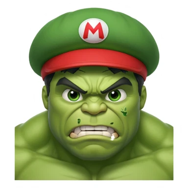 hulk de mario bros sticker