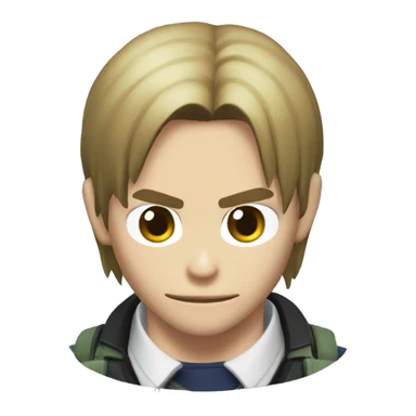Leon Kennedy from resident evil sticker