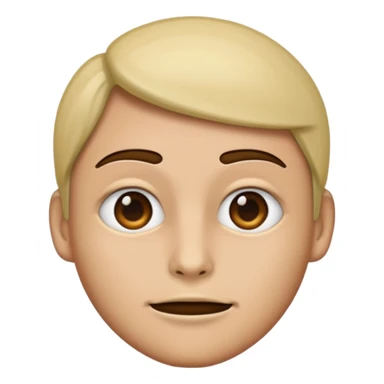Simple old-style android emoji, but with a awkward emoji, mixed with a 👉👈 on the outside of the emoji. sticker