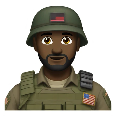 Neil from tenet in army custom and gun  sticker