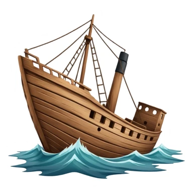bateau-qui-coule sticker