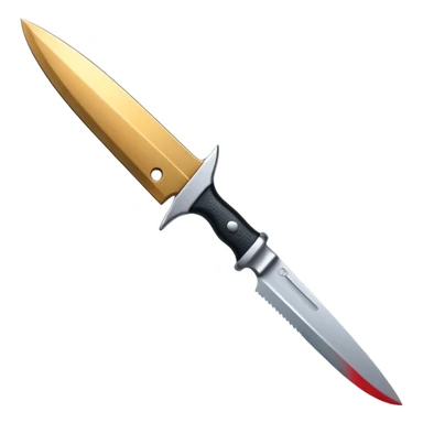 A hand that hold a knife emoji create  sticker