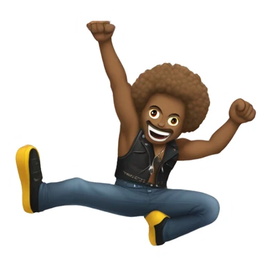 Acrobatic rock n roll sticker