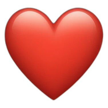 Red heartwith text I love you sticker