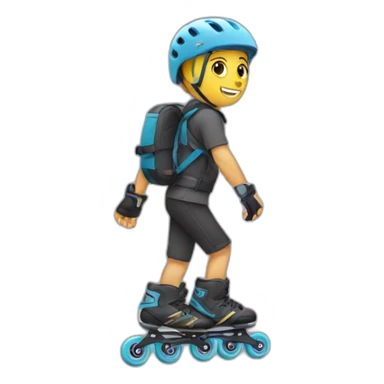 rollerblades sticker