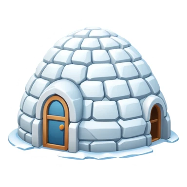 different type of igloo  sticker