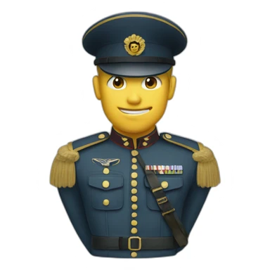 Salut militaire sticker