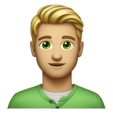 Photographer green eyes  sticker