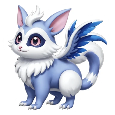 Shiny Furret-Absol-Noibat-Hybrid (Full body) sticker