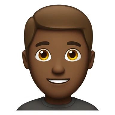 Brown guy with MacBook  sticker