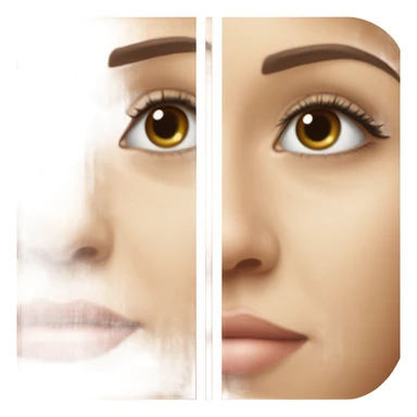 Rhinoplasty sticker