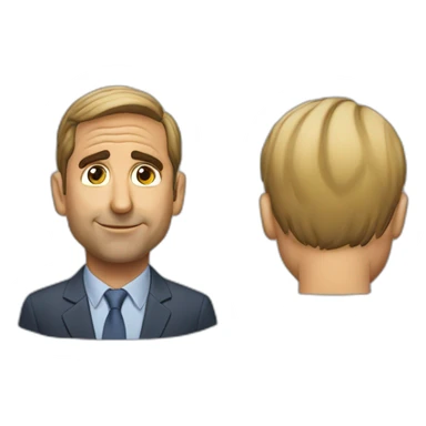 steve carel sticker
