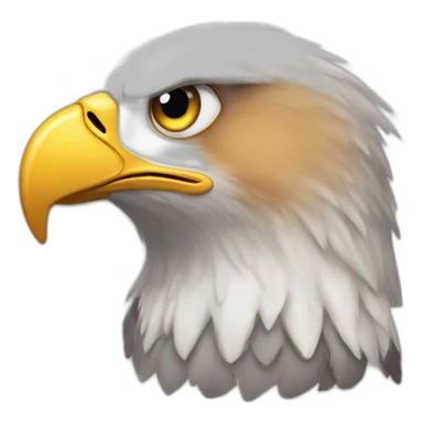 eagle-whining sticker