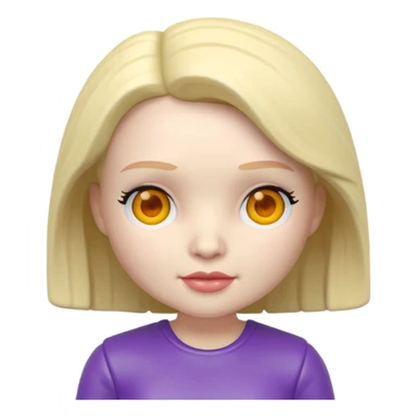 Fanko Pop Figure girl sticker