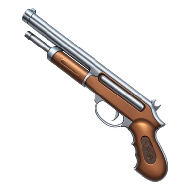 metal shotgun sticker