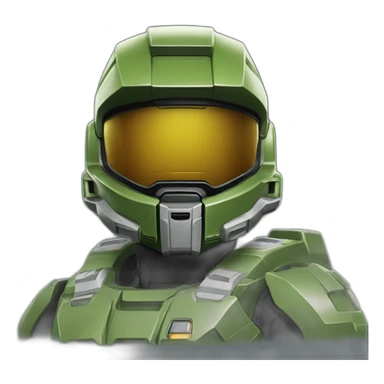 unresponsive Master Chief sticker