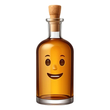 rum bottle sticker