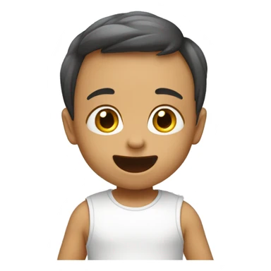 Ein Baby beim Laufen sticker