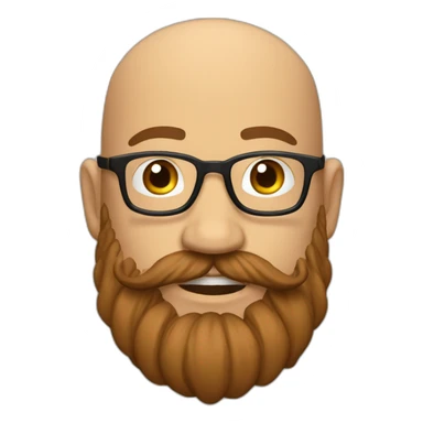 mansmiling -with-brown-viking-beard-and-moustache-with-glasses-and-bald-spot sticker
