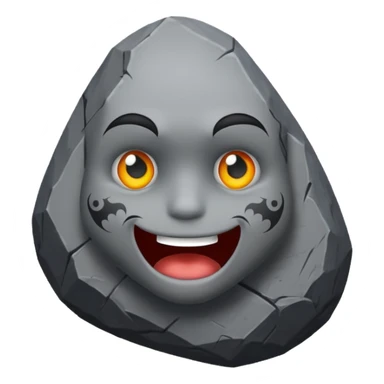 rock with tatoos sticker