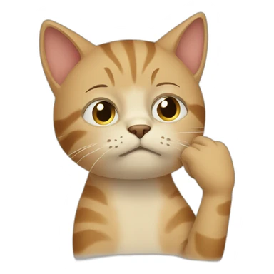 cat-with-facepalm sticker