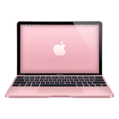 Light pink macbook sticker