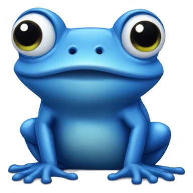 BLUE FROG sticker