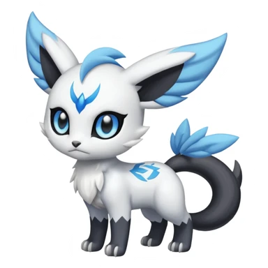 Meloetta-Zekrom-Gatomon-Pteromon-hybrid sticker