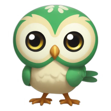 cute-rowlet-pokemon sticker