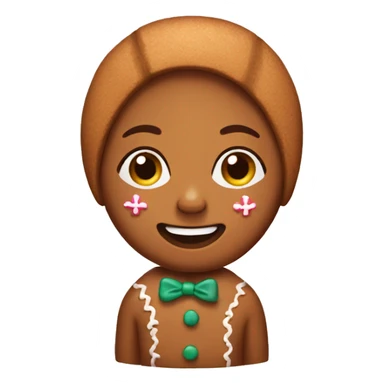 Gingerbread woman  sticker