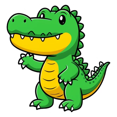 crocodilo bombardino sticker