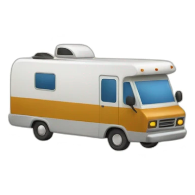 RV navigating map sticker