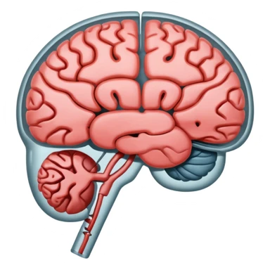 Brain xray sticker