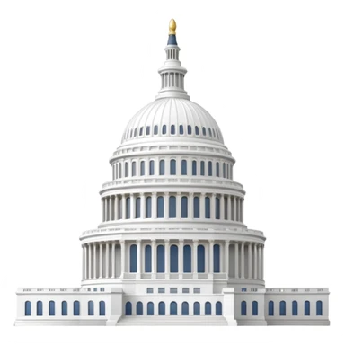 US capital dome sticker